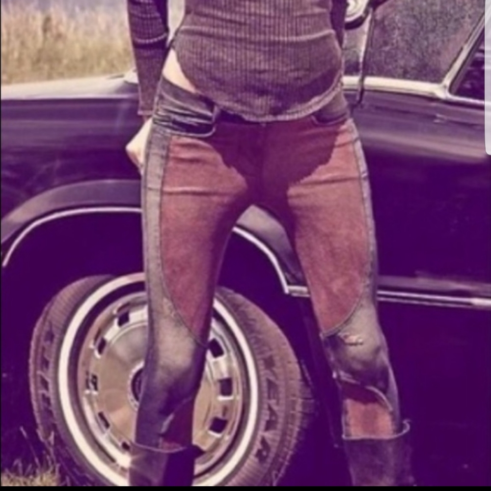 Free People Liberty Garden Faux Leather Legging